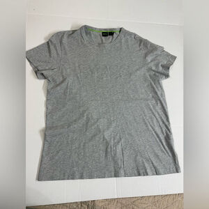 Boss Men's Heather Gray Short Sleeve Tee